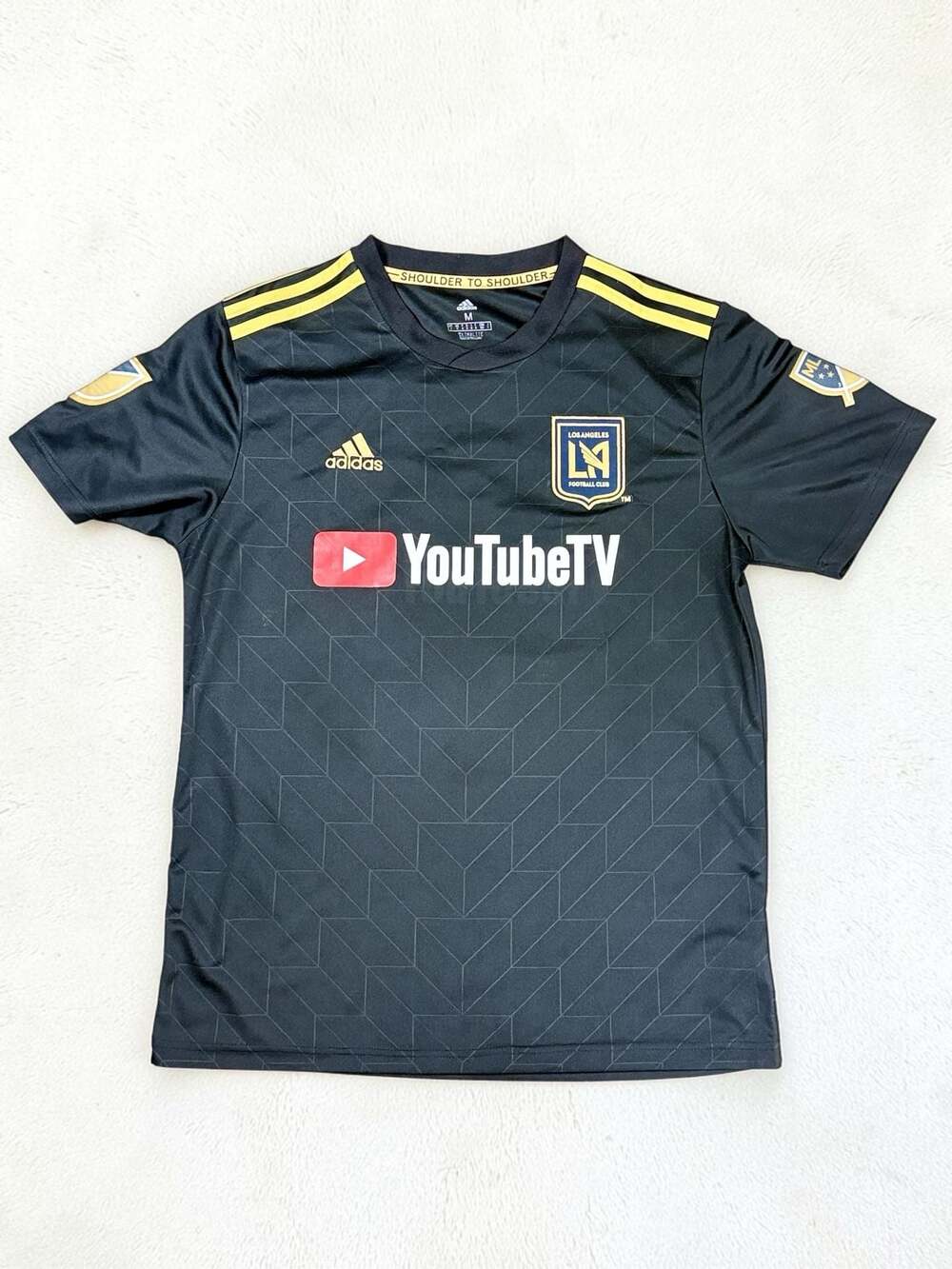 Adidas Los Angeles LAFC  #10 Carlos Vela 2019/2020 Replica Soccer Jersey Sz M